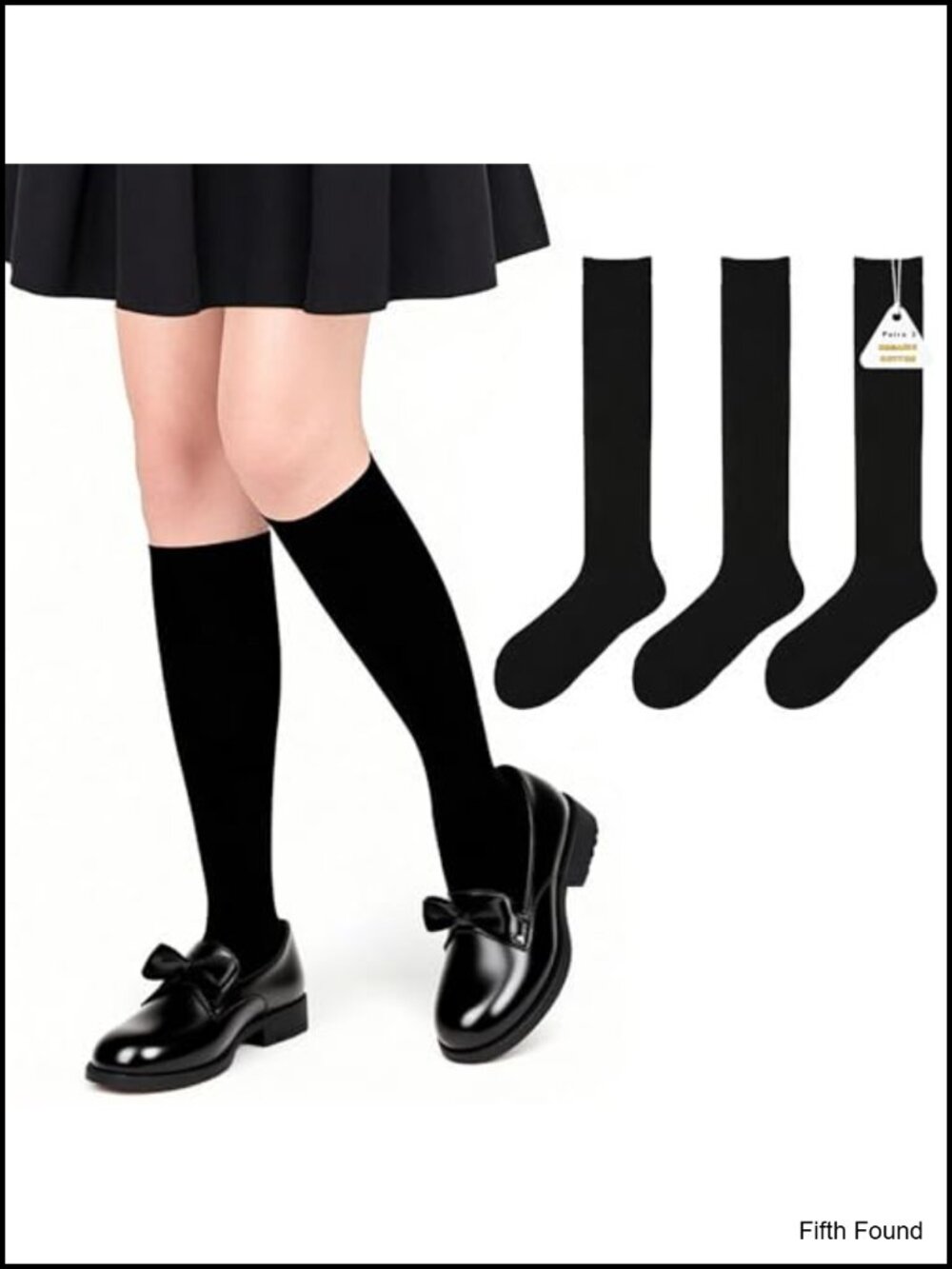 Women's Knee High Cotton Socks Casual Athletic Long Tube Socks